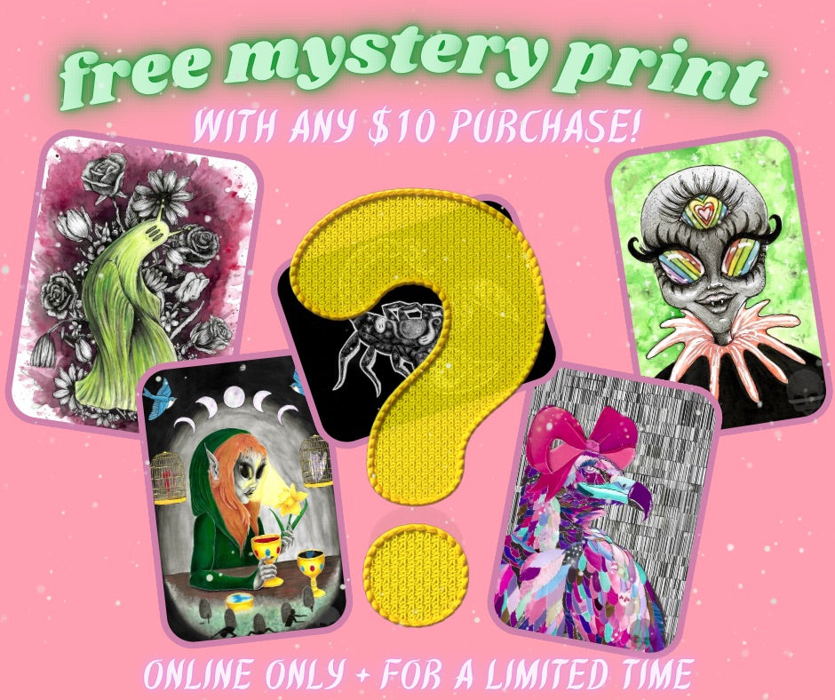 MYSTERY ART PRINT