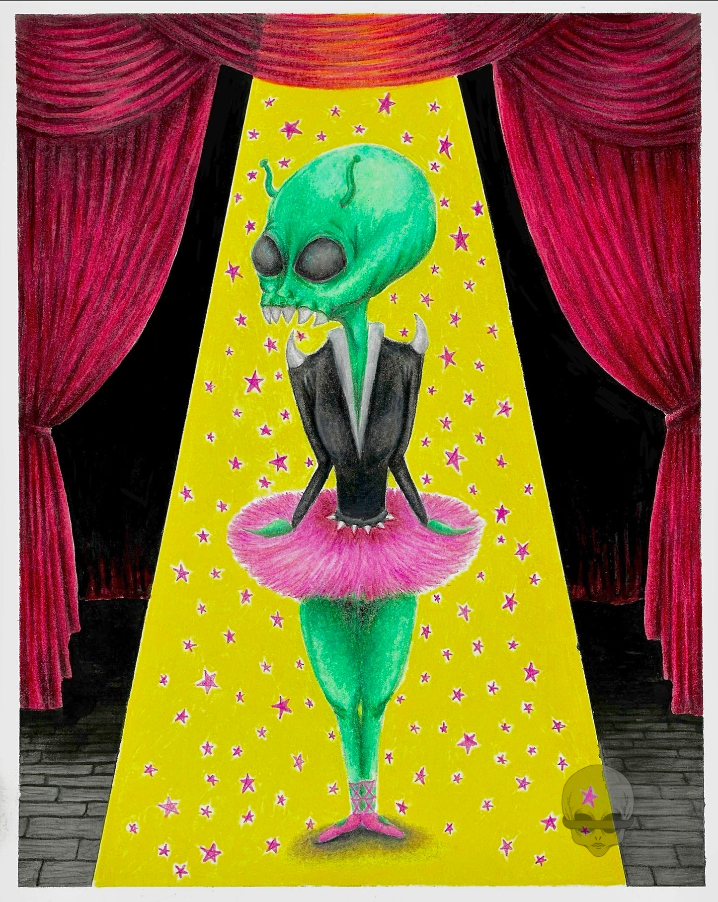 'the dancer' - print