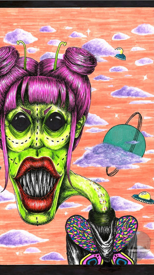 ‘fairy space mother’ - print