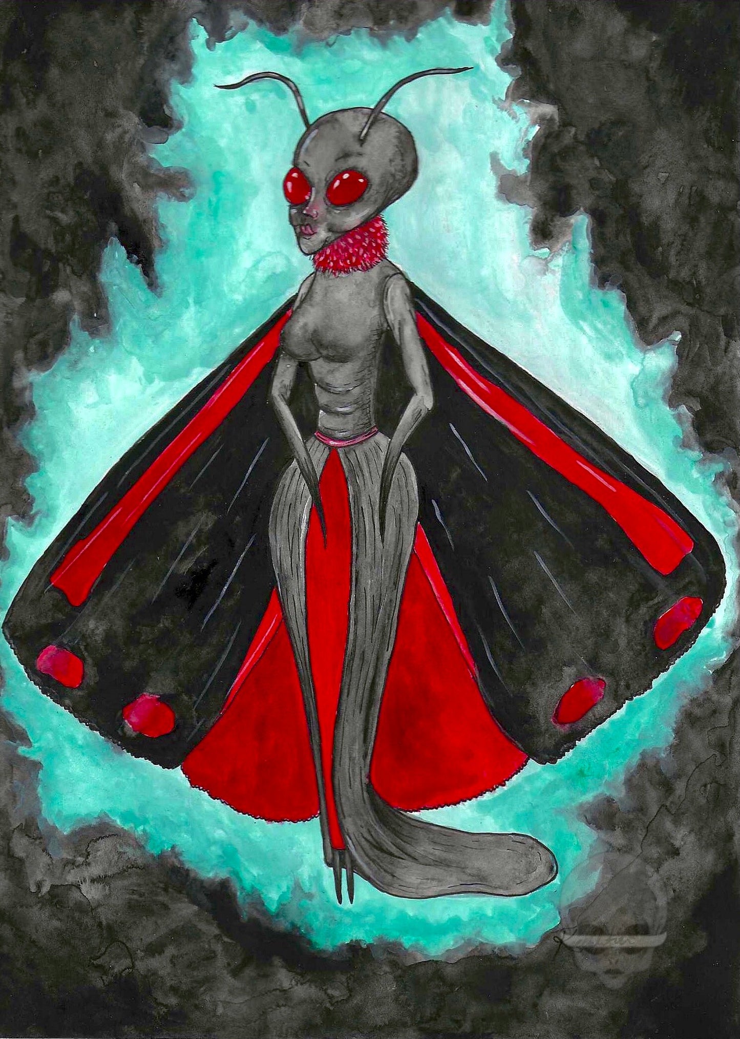 ‘cinnabar’ - print