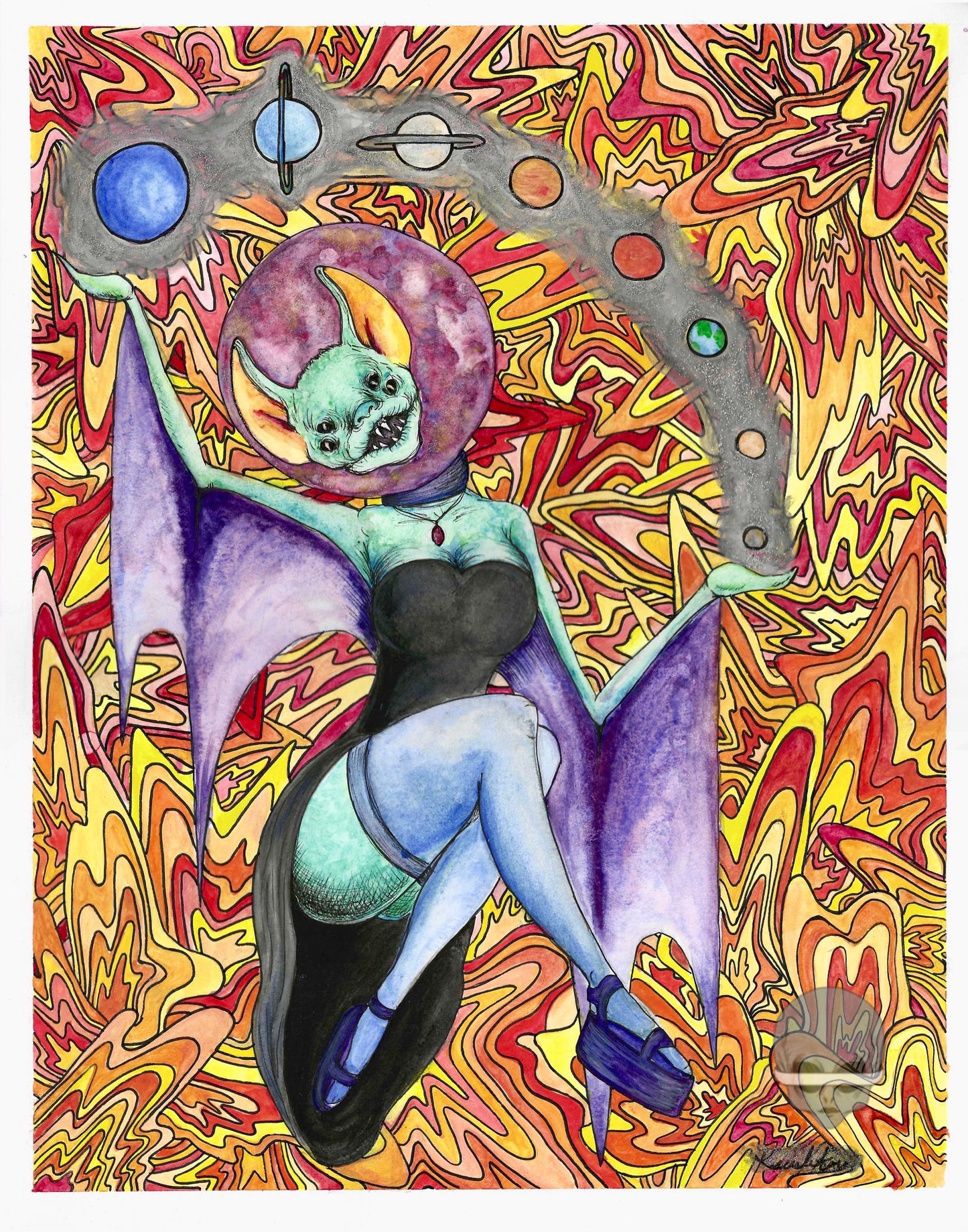 ‘goddess’ - print