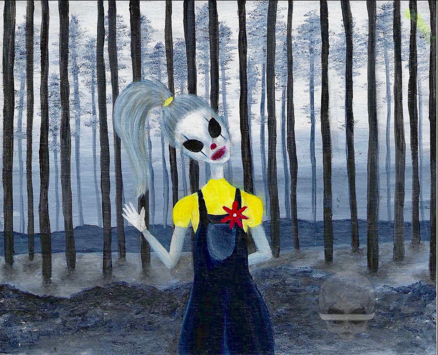 ‘ghost clown’ - print