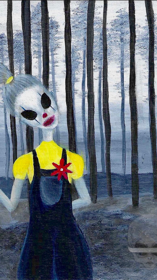 ‘ghost clown’ - print