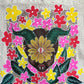 hand-painted canvas tote bag - ‘botanical beast [flowers]’