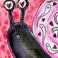‘spooky love snail’ - print