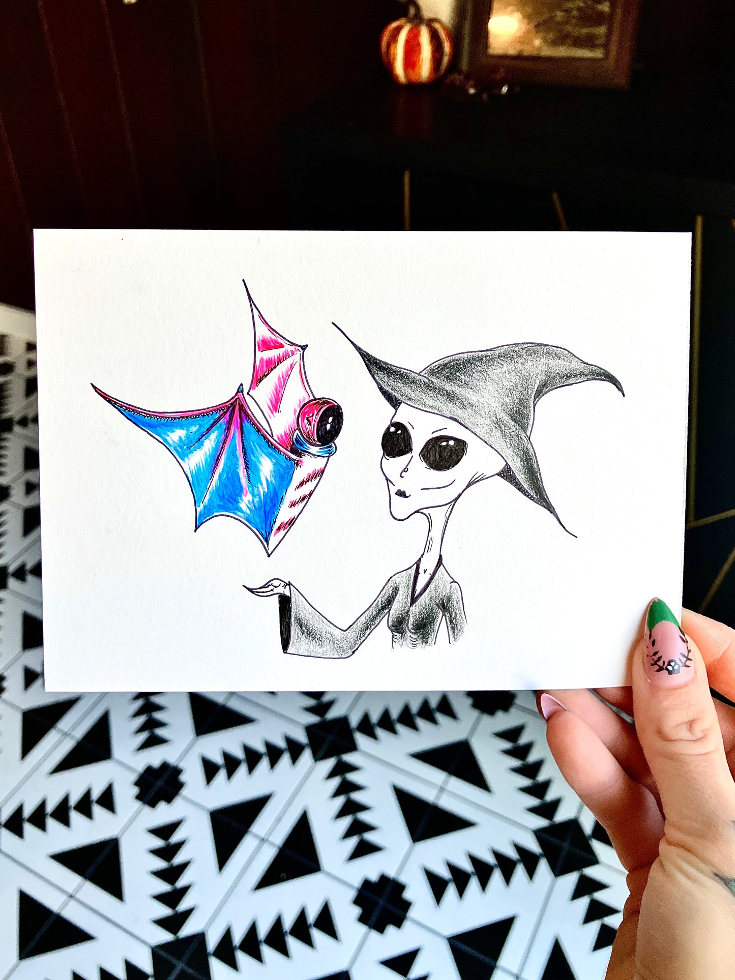 ‘maggie meets space bat’