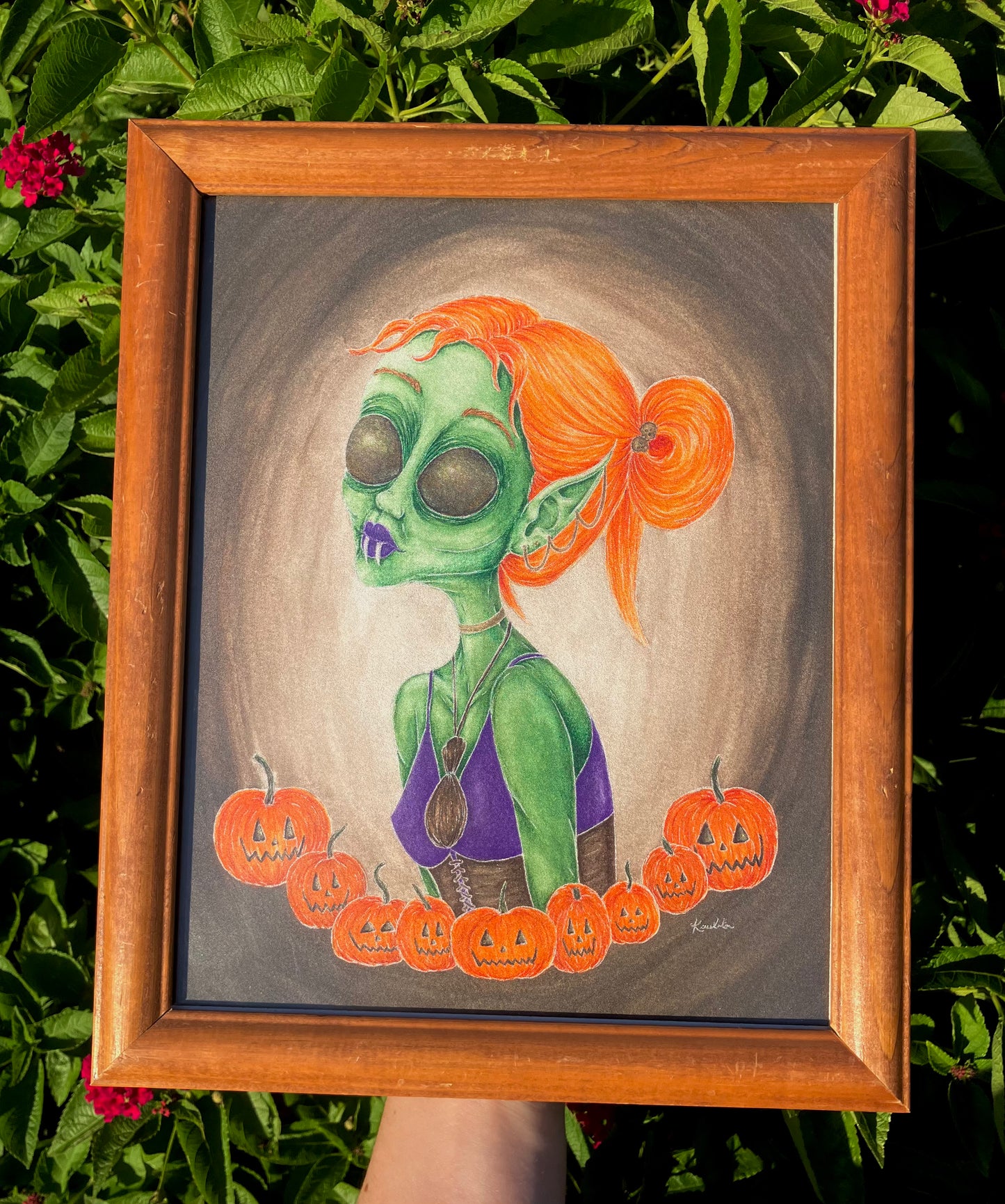 'goldie' [framed]