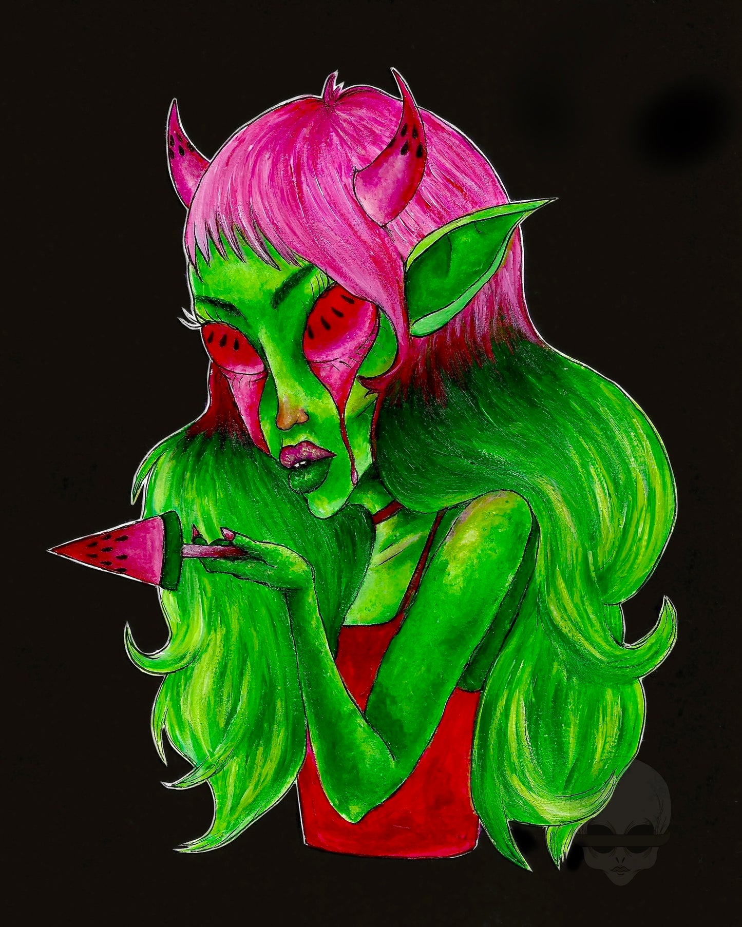 ‘watermelon girl’