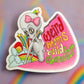 ‘weird moms’ vinyl sticker