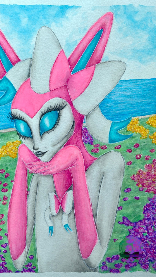 'cute charm' - print