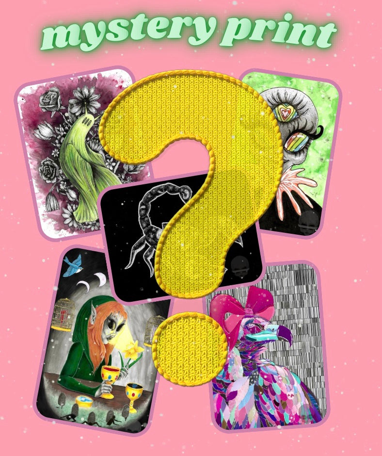 MYSTERY ART PRINT