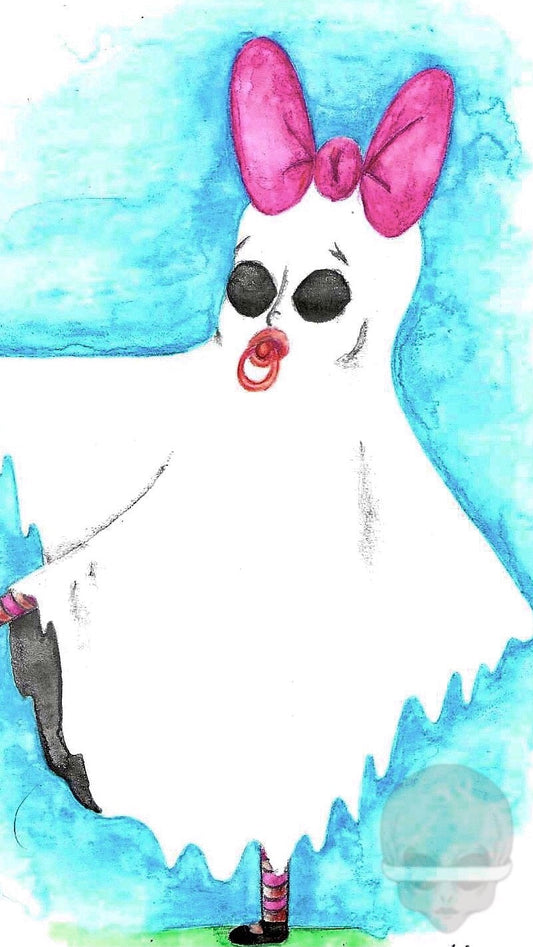 ‘baby ghost’ - print
