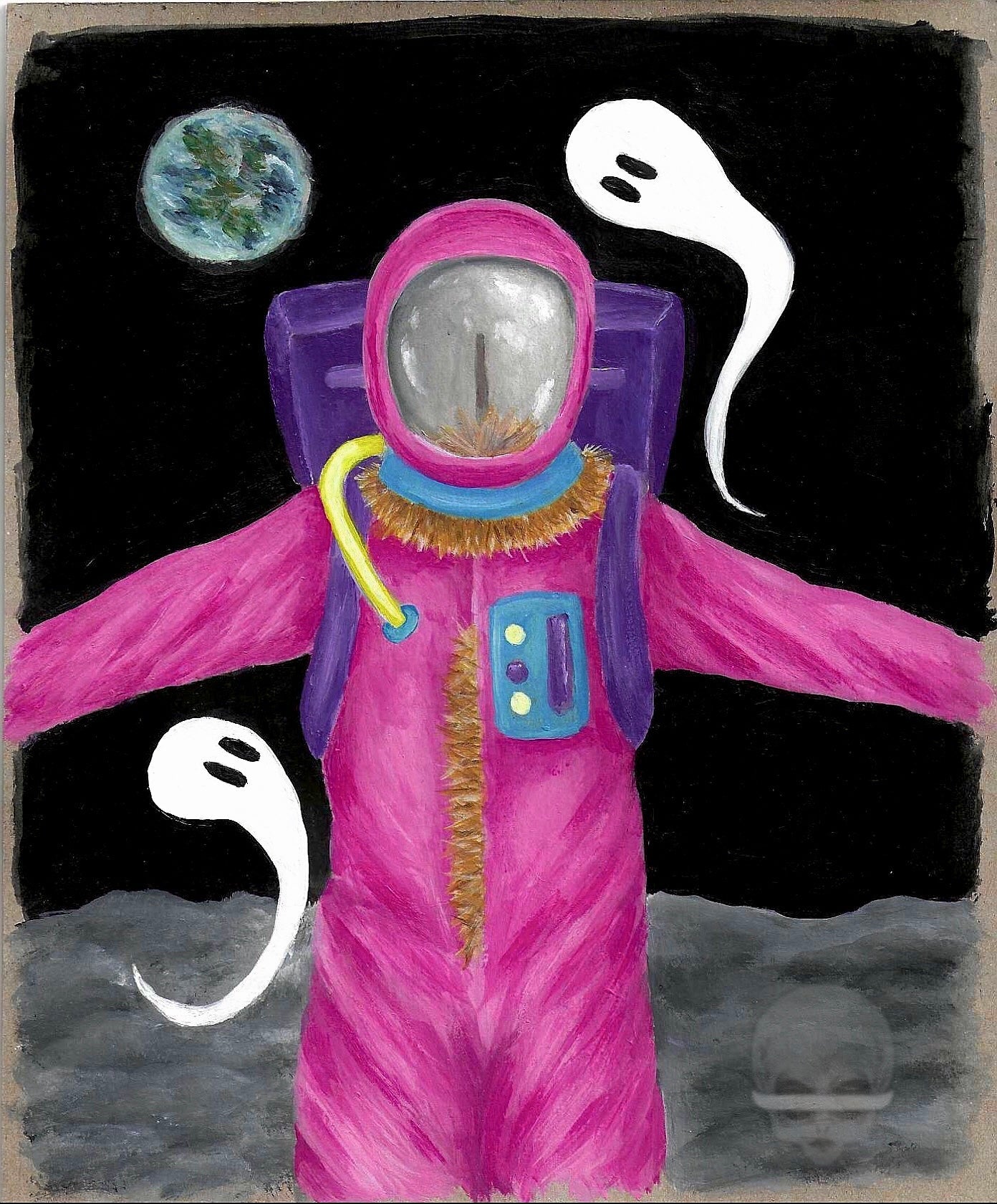 ‘scarecrow in space’ - print