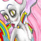 ‘sparkles + rainbows’ - print
