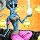 'i dream of aliens' - print