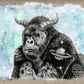 ‘space gorilla’ - print