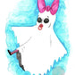 ‘baby ghost’ [framed]
