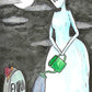 ‘flora the ghost’ [framed]