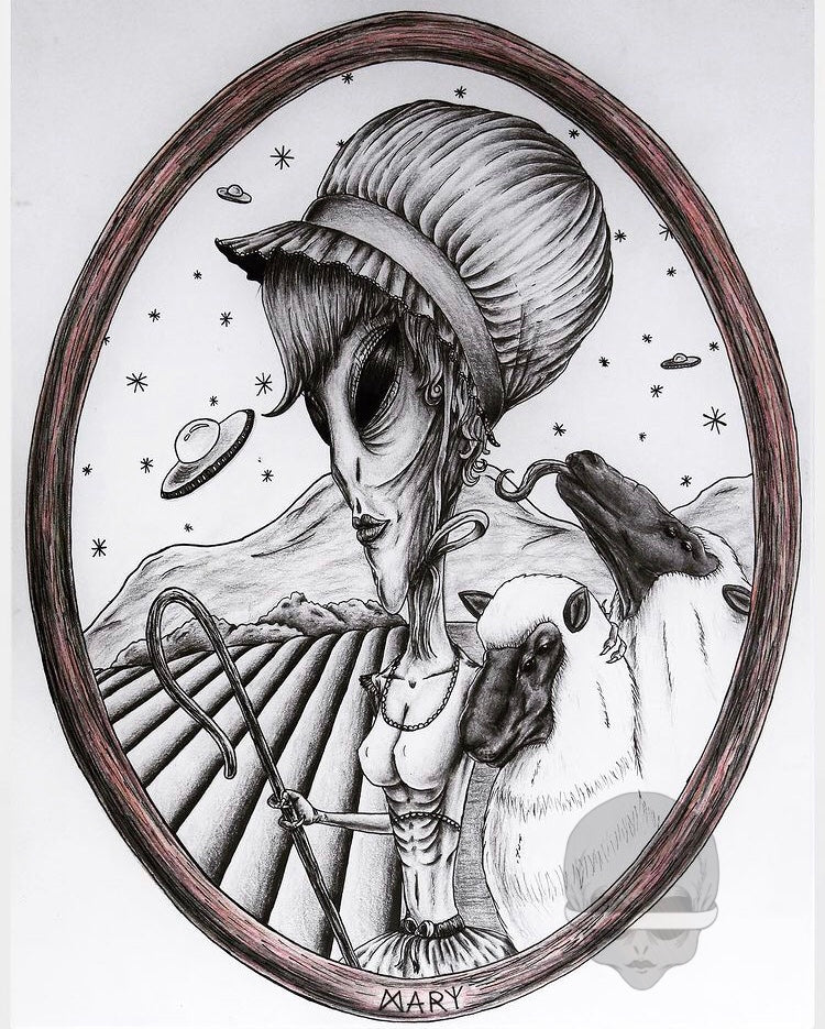 'alien bopeep' [framed]